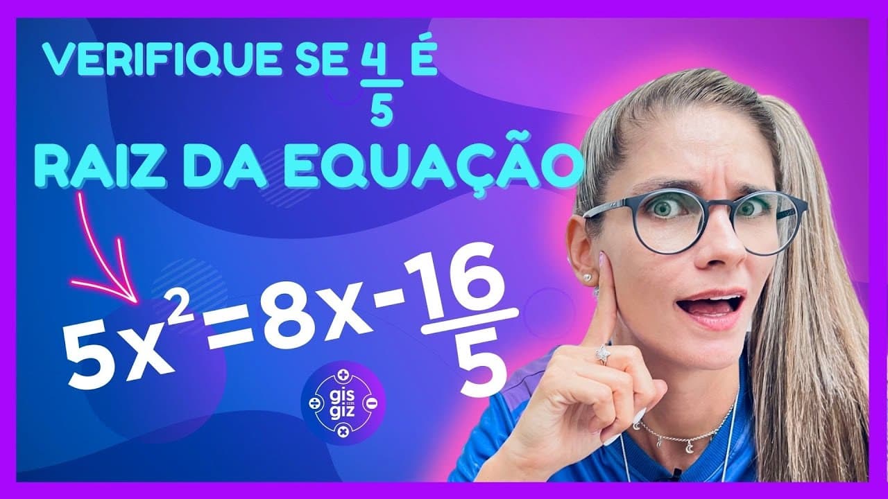 Thumbnail: RAÍZES DA EQUAÇÃO DO 2º GRAU