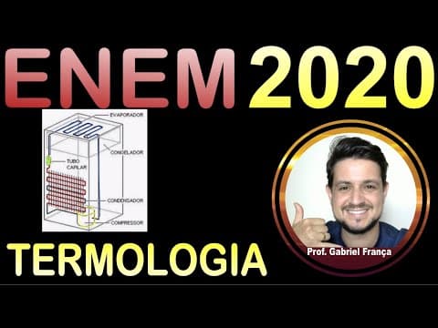 Thumbnail da aula: ENEM 2020 - Os manuais de refrigerador apresentam a recomendação de que o equipamento não deve ser