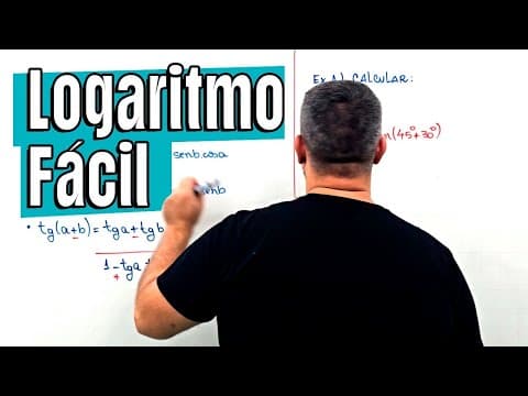 Thumbnail da aula: Aprenda LOGARITMO de uma vez! Método FÁCIL!