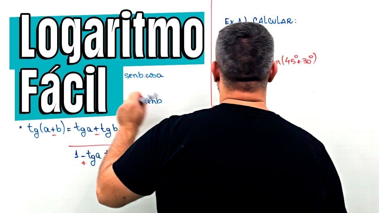 Thumbnail: Aprenda LOGARITMO de uma vez! Método FÁCIL!