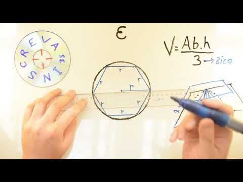 Thumbnail da aula: Hexágono TRANQÜILO FUVEST 2011 - Matemática 26 - Volume de Pirâmide - 1ª fase Prova V - Aulas A+