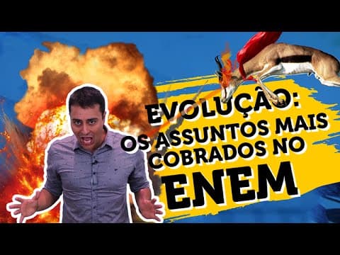 Thumbnail da aula: Seleção Natural | Evolução no ENEM | Prof. Paulo Jubilut