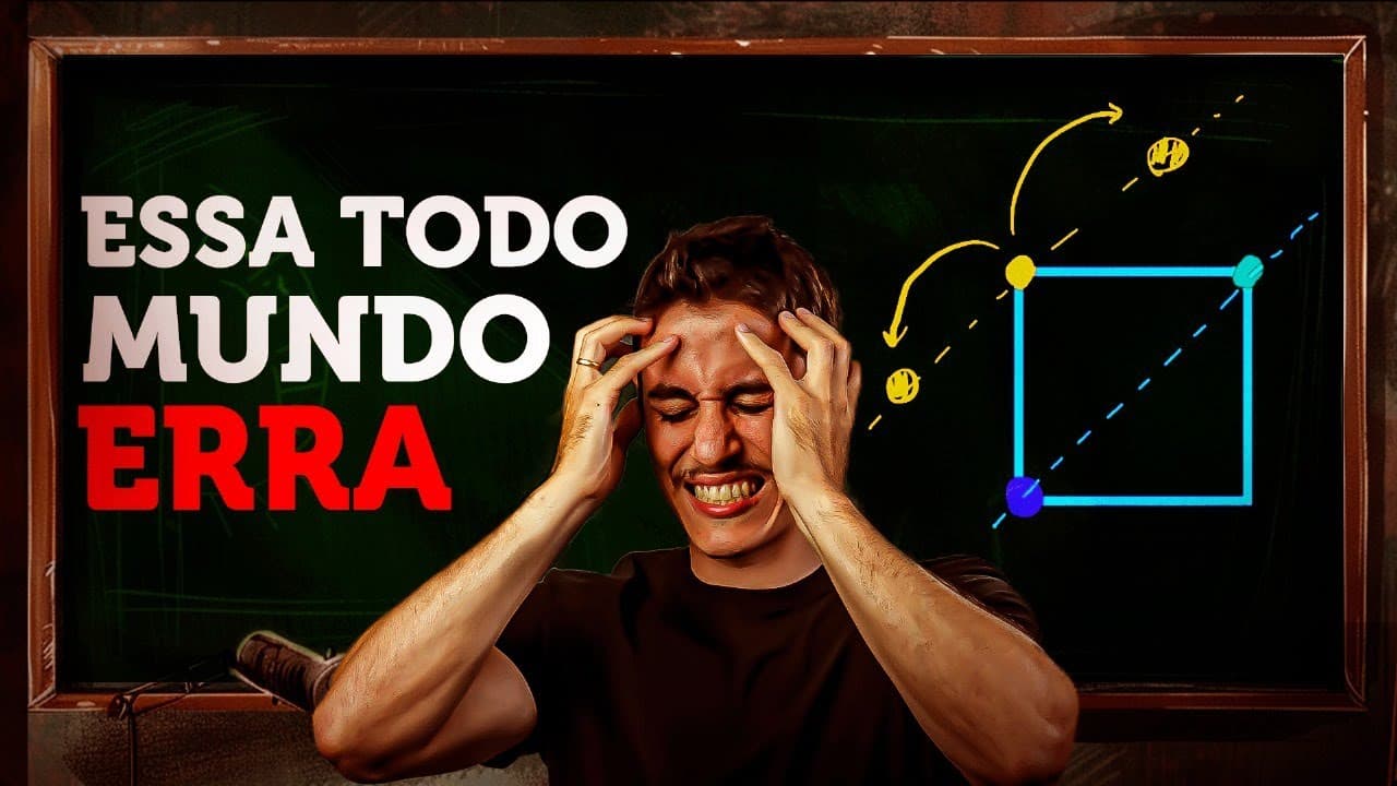 Thumbnail: O problema das 3 formigas (Matemática - Geometria e Áreas)