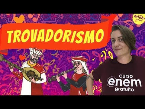 Thumbnail da aula: TROVADORISMO | Resumo de Literatura para o Enem
