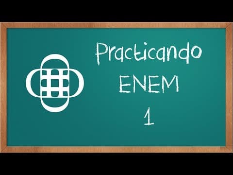 Thumbnail da aula: Practicando - ENEM - Espanhol (parte 1)
