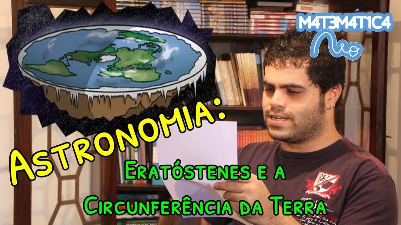 Thumbnail: ASTRONOMIA: Eratóstenes e a Circunferência da Terra | Matemática Rio