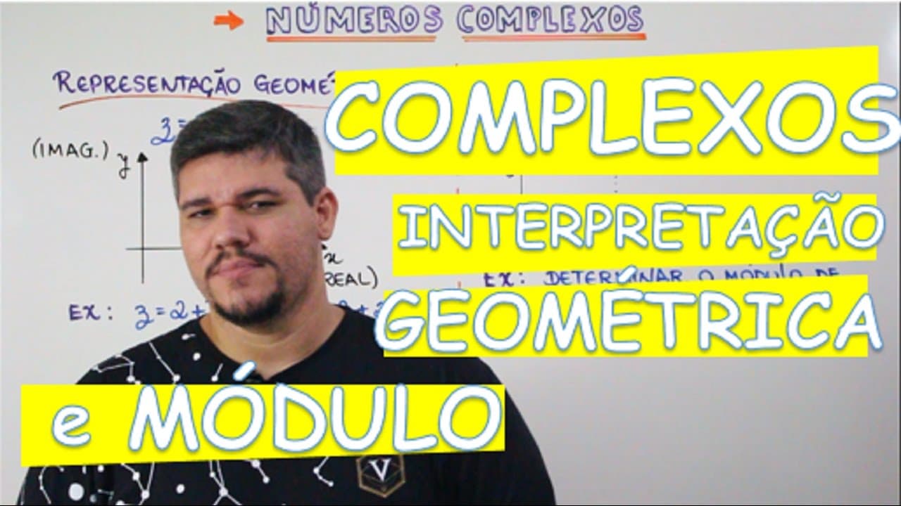 Thumbnail: COMPLEXOS: INTERPRETAÇÃO GEOMÉTRICA E MÓDULO (AULA 8/14)