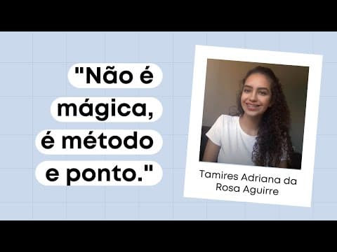 Thumbnail da aula: Tamires Adriana da Rosa Aguirre