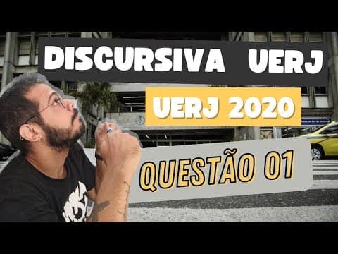 Thumbnail da aula: QUESTÃO 01 – PROVA DISCURSIVA QUÍMICA UERJ 2020