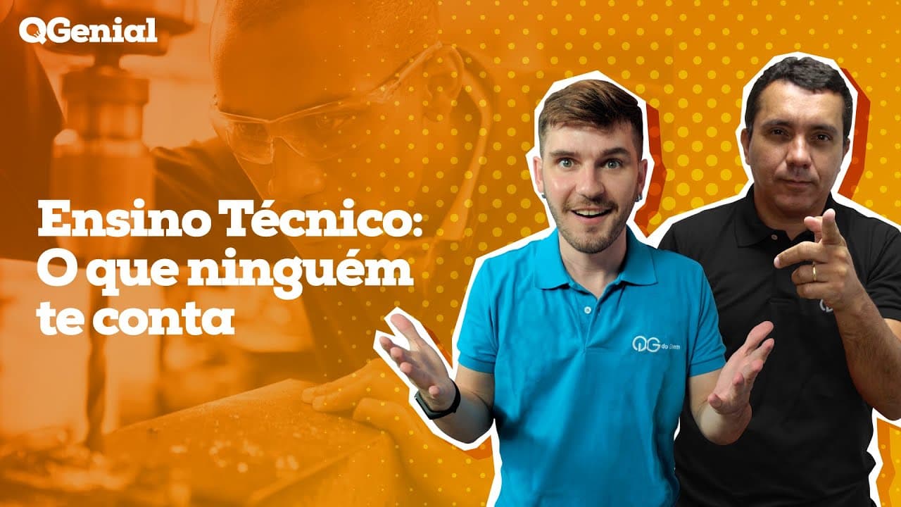 Thumbnail: QGenial: O que ninguém te conta sobre o ENSINO TÉCNICO