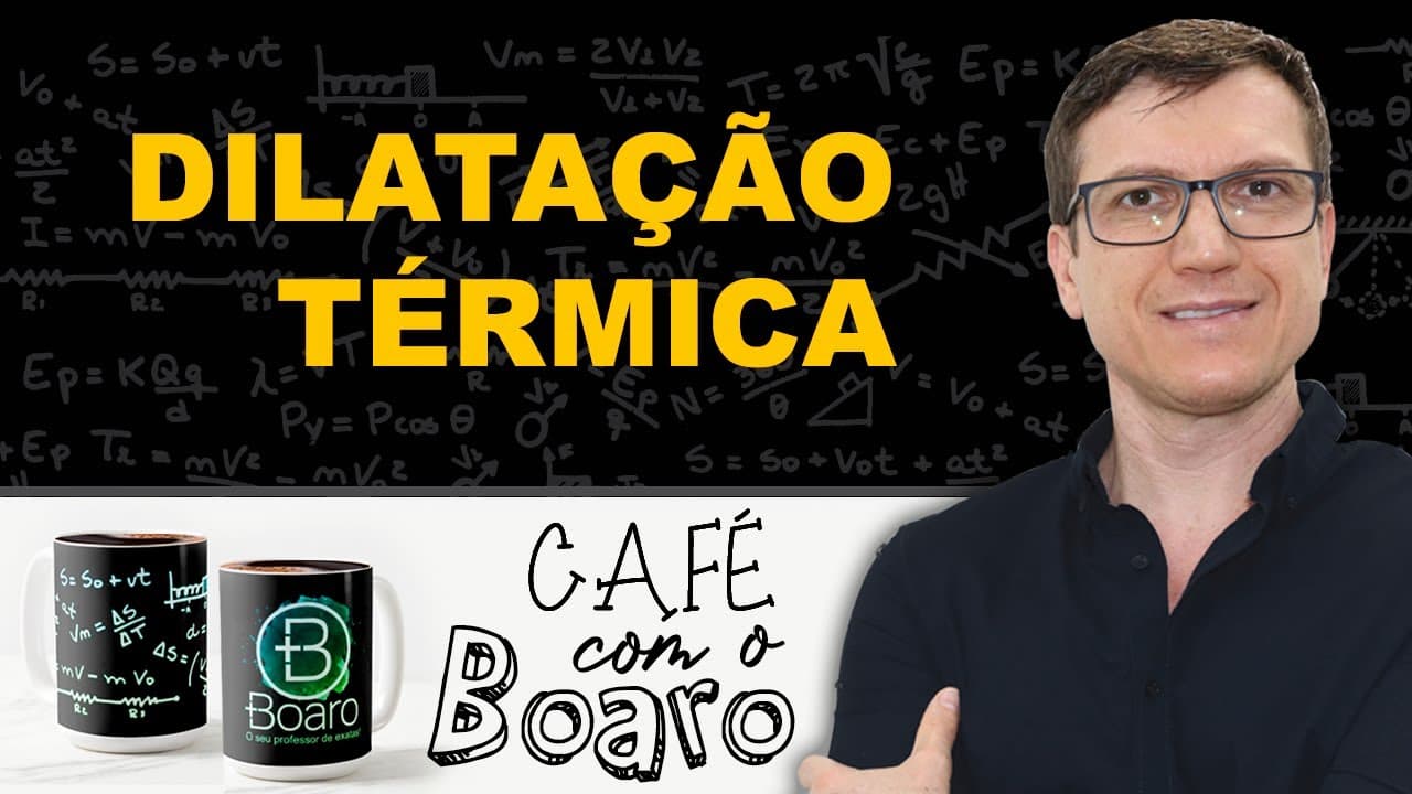 Thumbnail: DILATAÇÃO TÉRMICA - Termologia - EXERCÍCIOS para REVISÃO de FÍSICA - EXC026