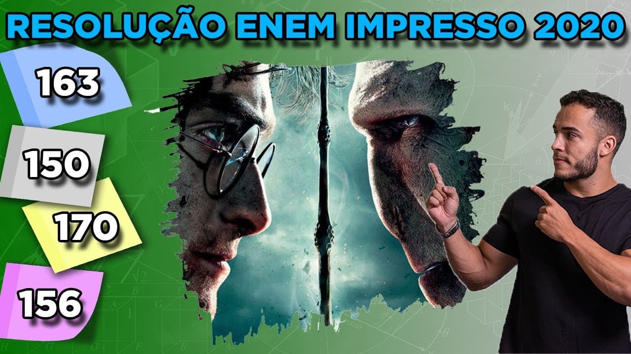 Thumbnail: 🔵 Questão 163 - Caderno Azul | Análise Combinatória | MATEMÁTICA ENEM 2020