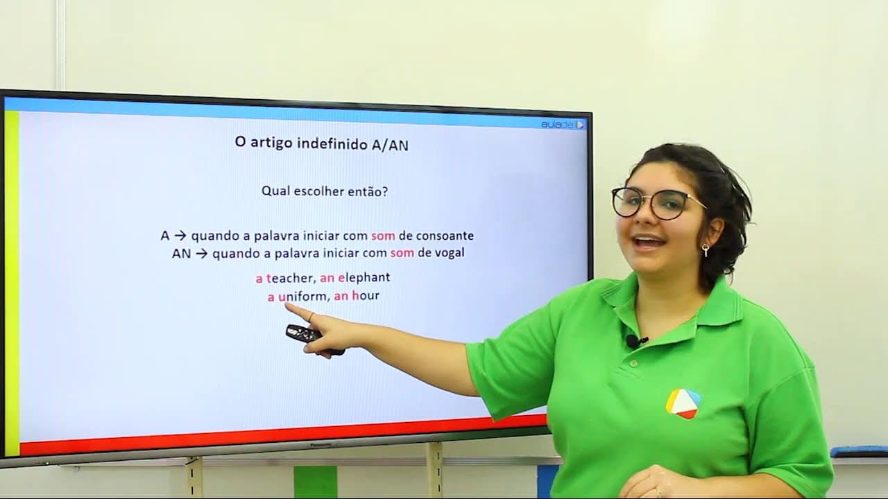 Thumbnail: Inglês - Os artigos THE, A e AN (2020)