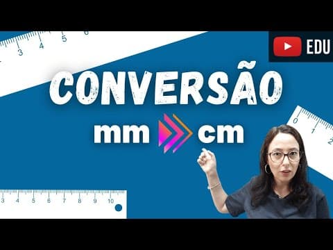 Thumbnail da aula: Medidas de Comprimento - Conversão - Professora Angela