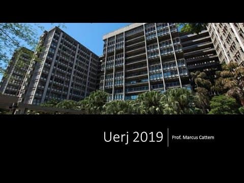 Thumbnail da aula: Correção - Uerj 2019 - Exame Discursivo - Biologia - PARTE 1