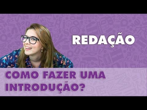 Thumbnail da aula: Prof. Pamba: Como fazer uma introdução? - Redação #5