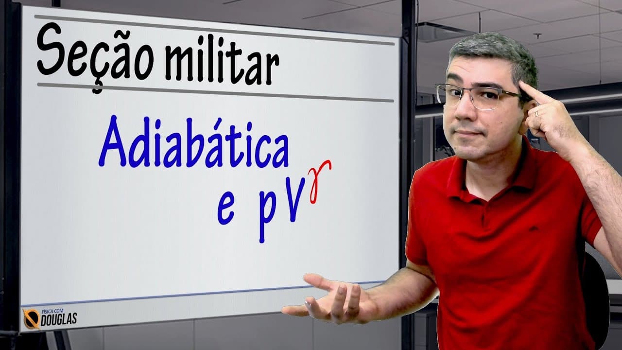 Thumbnail: Transformação adiabática quase-estática e o tal do PV gama