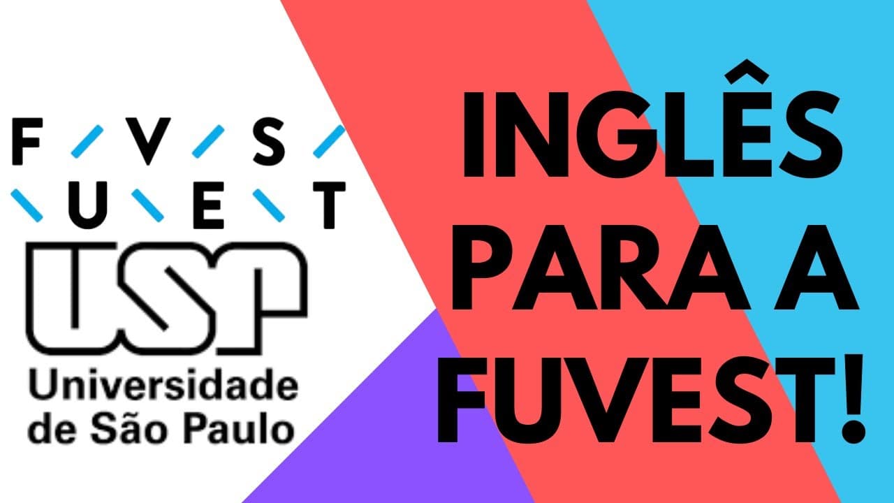 Thumbnail: Inglês para a FUVEST! 3 tópicos ESSENCIAIS do que estudar para mandar bem na primeira fase!