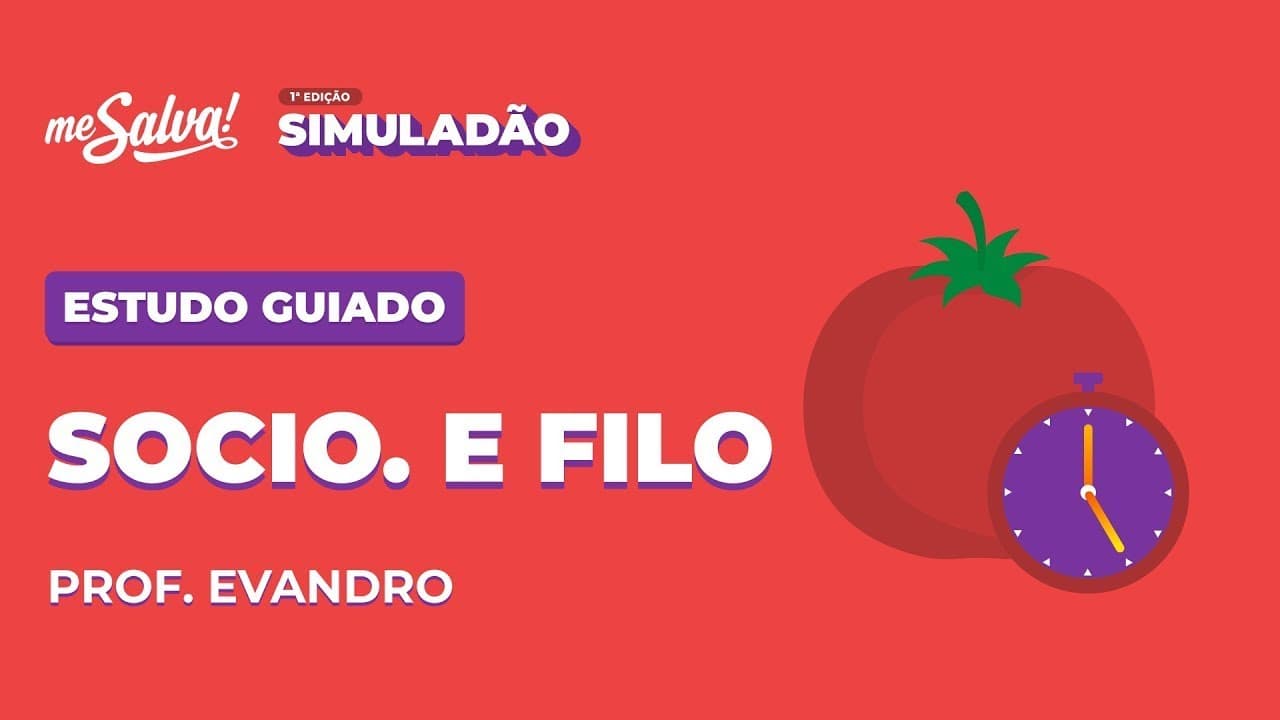 Thumbnail: Estudo Guiado: Sociologia Urbana | SIMULADÃO ENEM 2021 | Me Salva! ENEM | #simuladaomesalva