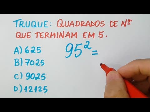 Thumbnail da aula: 🔥 HELP MATEMÁTICA BÁSICA -  Você precisa conhecer esse truque!  #352