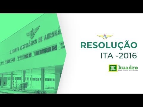 Thumbnail da aula: Inglês - Resolução ITA 2016 - Ana Catarina Hemann