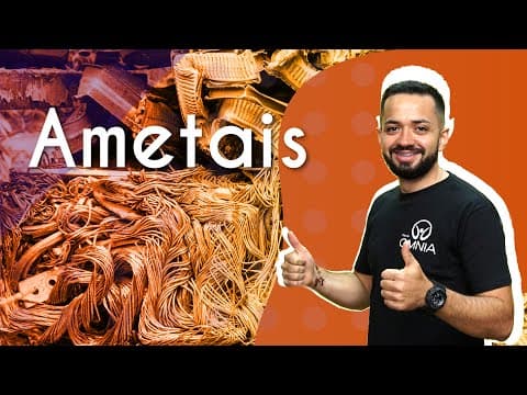 Thumbnail da aula: Ametais - Brasil Escola