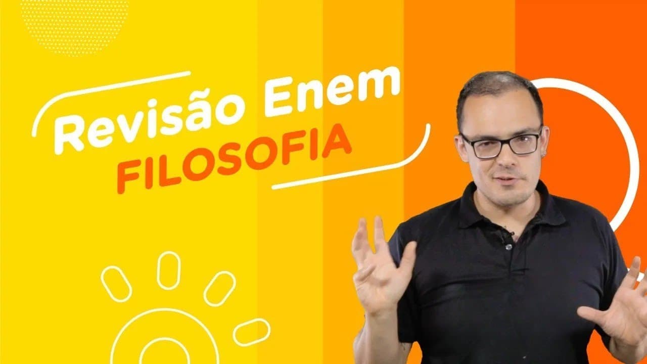 Thumbnail: Revisão de Filosofia