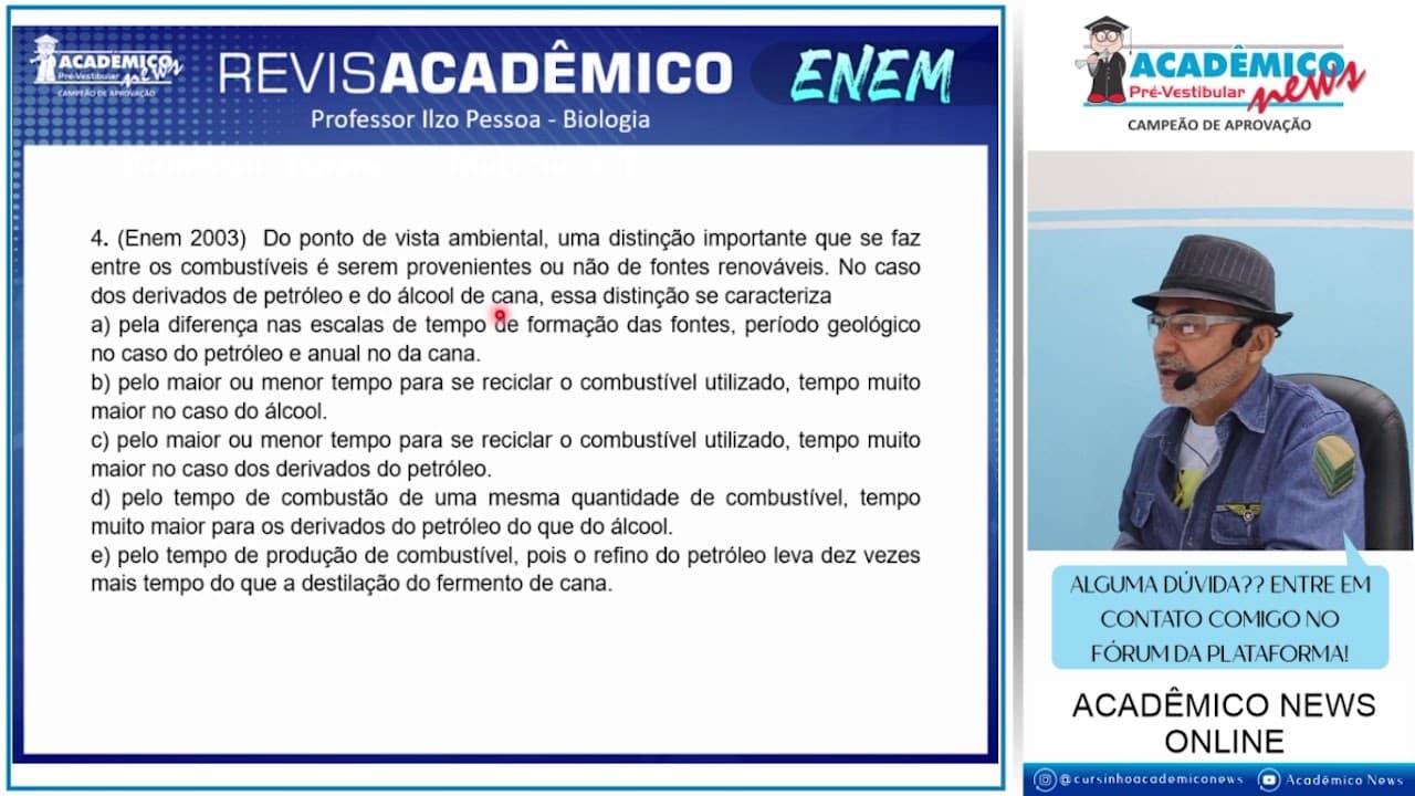 Thumbnail: ENEM REVISÃO DE ECOLOGIA