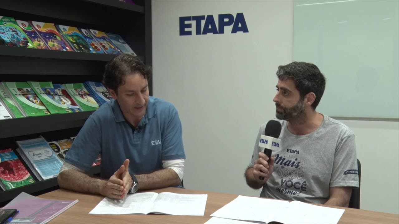 Thumbnail: FUVEST 2019 1ª Fase - Biologia - Prof. Daniel - ETAPA Resolve