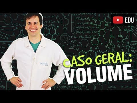 Thumbnail da aula: 5. Cálculo Estequiométrico - Caso Geral: Volume [Química Geral]