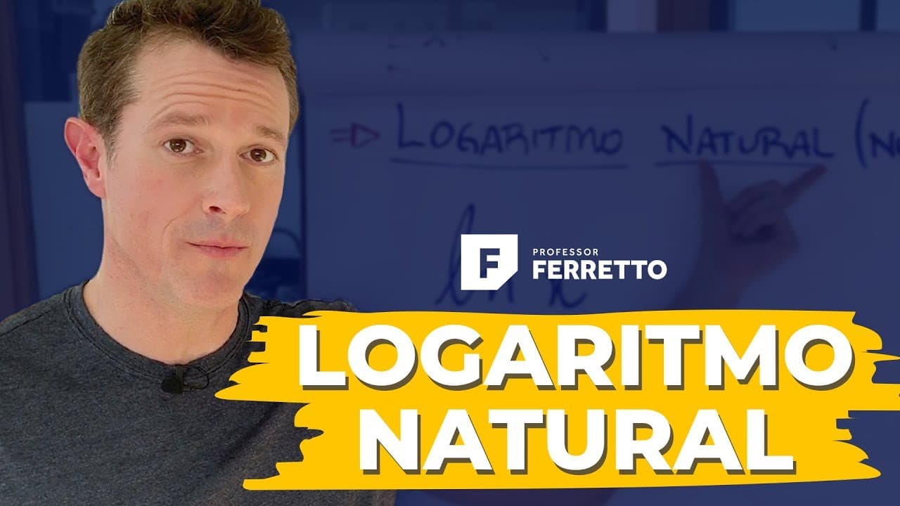 Thumbnail: Como resolver questões de Logaritmo Natural (Neperiano)