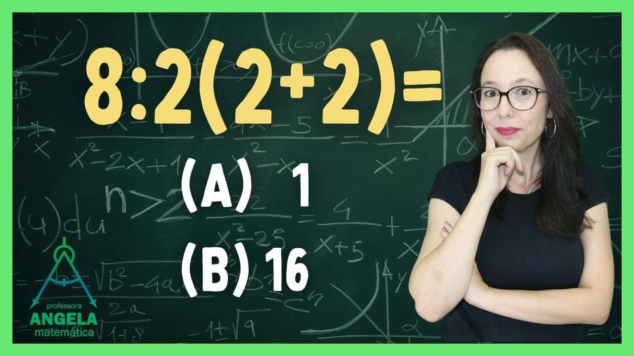 Thumbnail: ESSA CAUSA CONFUSÃO - Expressão Numérica que VIRALIZOU