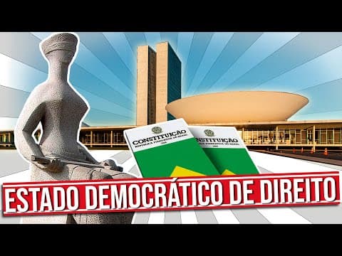 Thumbnail da aula: O QUE É O ESTADO DEMOCRÁTICO DE DIREITO?