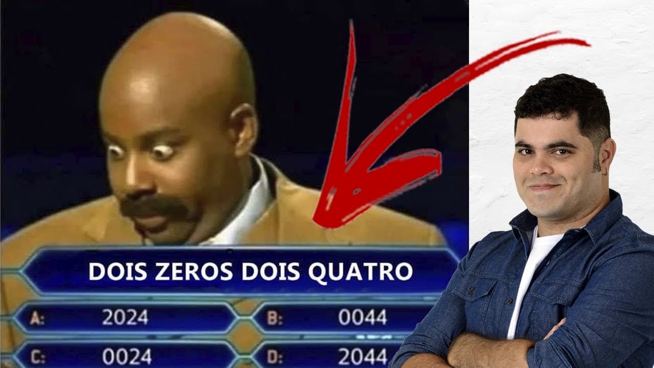 Thumbnail: 🤯 DOIS ZEROS DOIS QUATRO ⭐️ Você Consegue Resolver? A Maioria das Pessoas Fica... BUGADA!