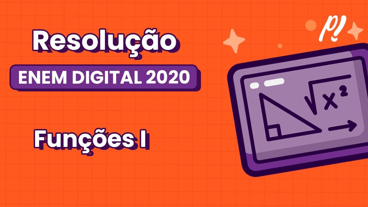 Thumbnail: ENEM DIGITAL 2020 - Funções I | Uma fatura mensal de água é composta por uma taxa fixa...