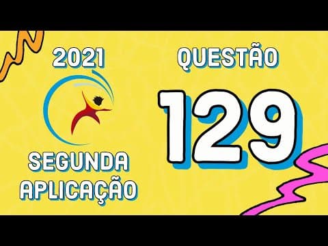 Thumbnail da aula: Enem 2021 | Segunda Aplicação | Questão 129 -  Um marceneiro esqueceu um pacote de pregos ao relento
