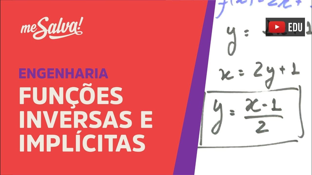 Thumbnail: Me Salva! PRC05 - Funções inversas e implícitas