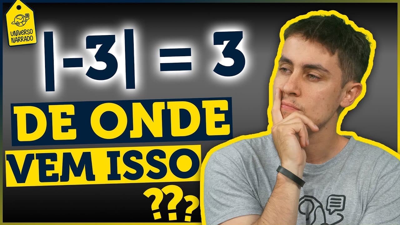 Thumbnail: O que é o módulo de um número?