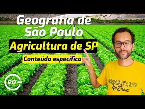 Thumbnail da aula: Fuvest 2025 | Agricultura de São Paulo | GabaritaGeo