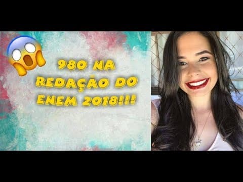 Thumbnail da aula: COMO TIRAR 980 COM UMA REDAÇÃO MUITO SIMPLES \ Meu processo criativo extremamente básico - Lua Silva