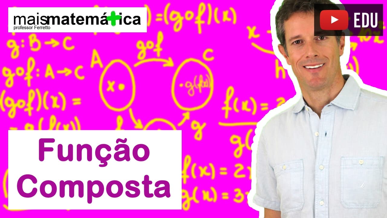 Thumbnail: Funções: Função Composta (Composição de Funções) (Aula 14 de 15)