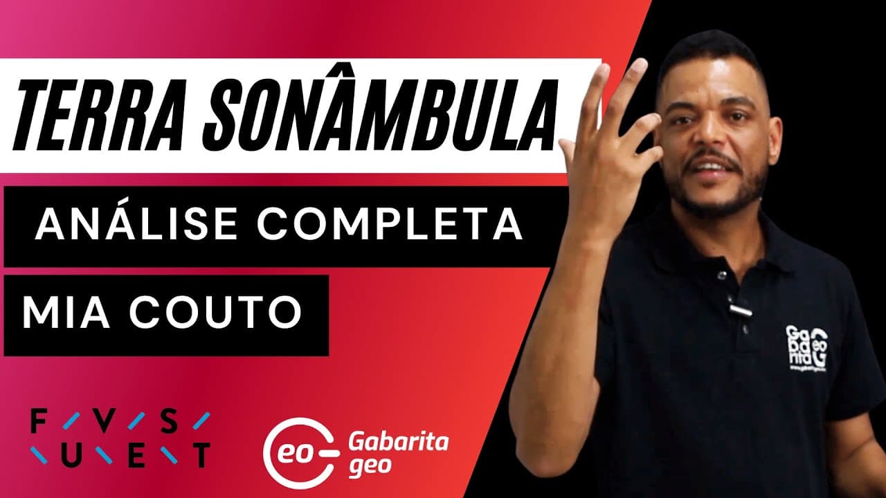 Thumbnail: Fuvest - Tudo sobre o livro TERRA SONÂMBULA de Mia Couto