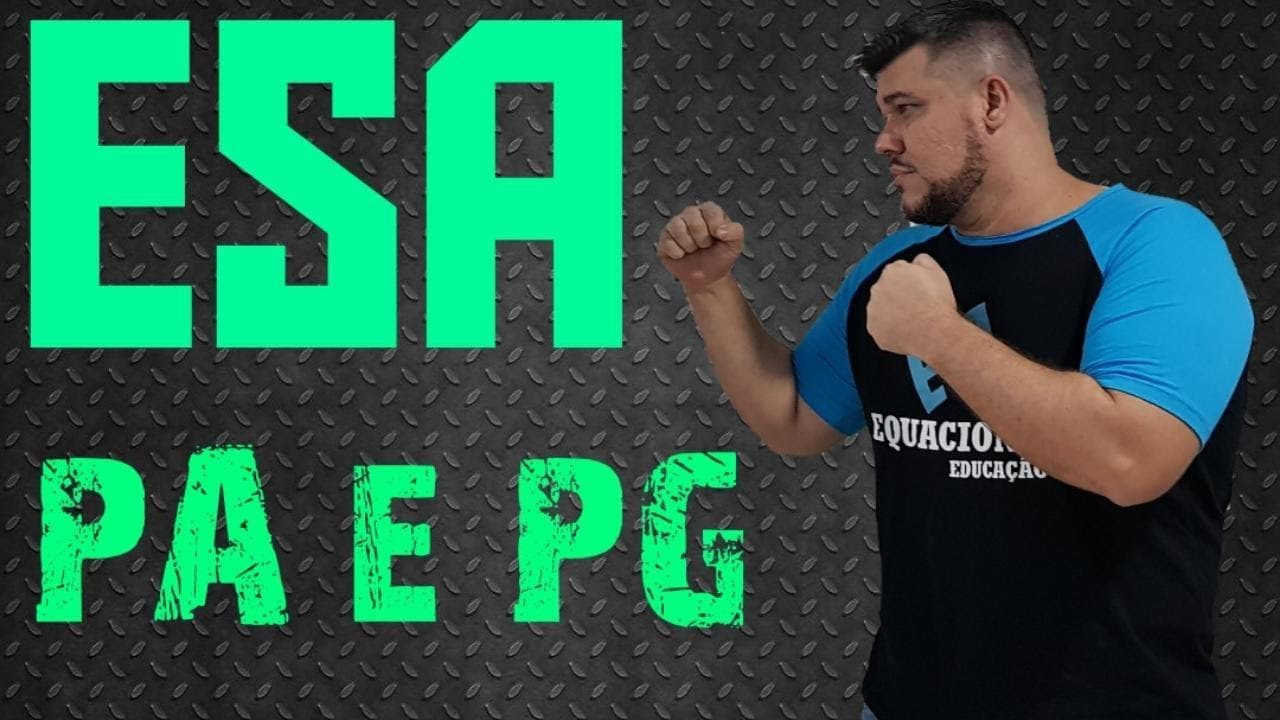 Thumbnail: 🔰 Reta Final ESA🔰 PA e PG #6
