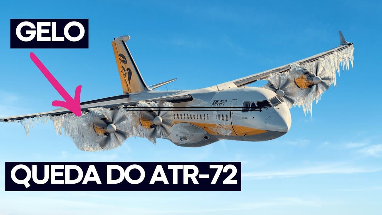 Thumbnail: Como o GELO pode ter Derrubado AVIÃO da VOEPASS (ATR-72) em Vinhedo - SP.