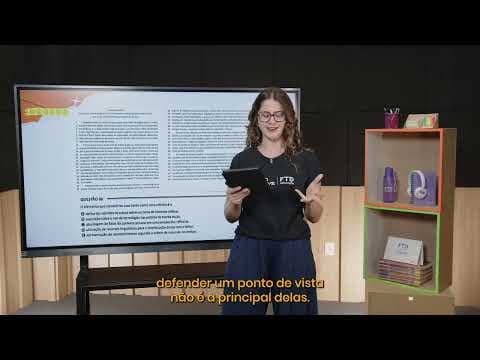 Thumbnail da aula: Enem 2025 - O elemento que caracteriza esse texto