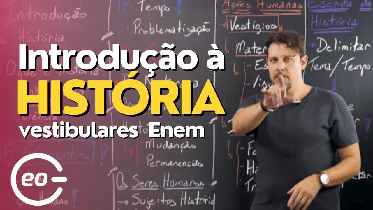 Thumbnail: Introdução à História | Aula completa | Gabaritageo