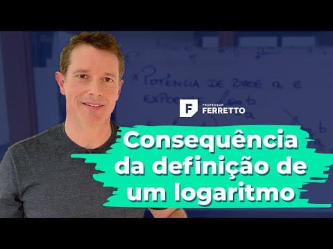 Thumbnail da aula: Logaritmos ➡️ Potência de base a e expoente de log de b na base a