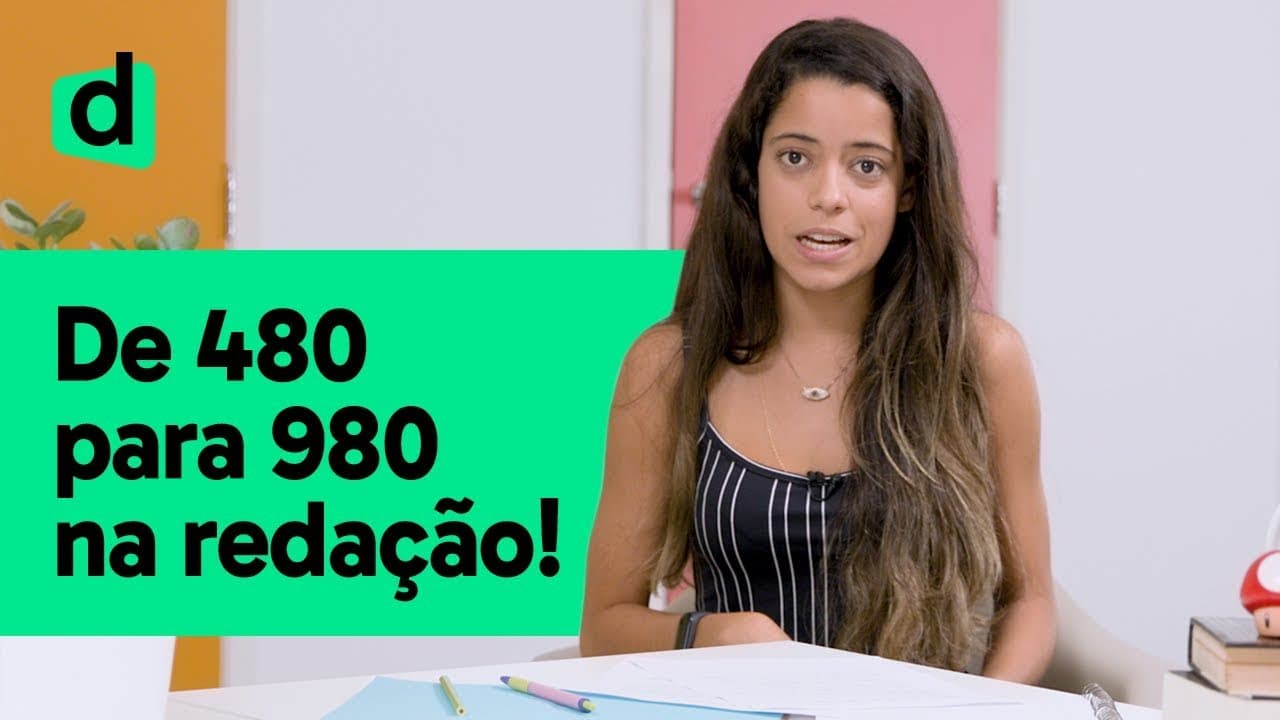 Thumbnail: 10 COISAS PARA FAZER E AUMENTAR SUA NOTA NA REDAÇÃO DE 480 PARA 980 | PLANTÃO
