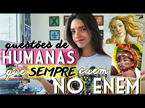 Thumbnail da aula: VEJA ESSE VÍDEO ANTES DA PROVA DE HUMANAS DO ENEM - Débora Aladim
