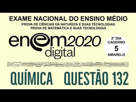 Thumbnail da aula: Enem 2020 | Prova Digital | Questão 132